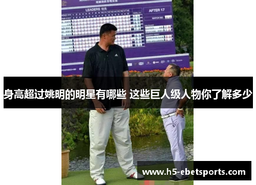 身高超过姚明的明星有哪些 这些巨人级人物你了解多少
